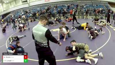 14U Boys - 75 lbs Champ. Round 1 - Noah Shultz, Pennsylvania vs Tyson Linnell, Stallions Wrestling Club