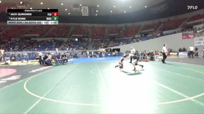 3A Boys 106 lbs 5th Place Match - Kyle Bond, Warrenton Boys vs Jack Quinones, Pleasant Hill Boys