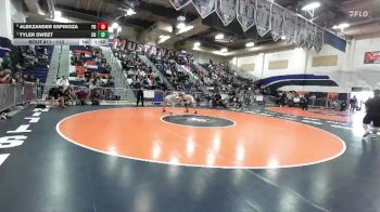 113 lbs Semifinal - Tyler Sweet, Clovis North vs Alekzander Espinoza, Palm Desert