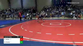 95 lbs Quarterfinal - Zach Afalla, Unattached vs Nicolas Owens, Teknique Wrestling