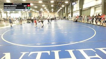 113 lbs Round Of 32 - Preston Bubash, Quest School Of Wrestling Gold vs Erik Klichurov, Illinois Menace