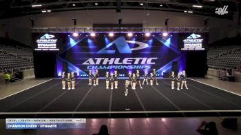 Champion Cheer - Dynamite [2026 L1 Youth - Novice - Restrictions Day 1] 2026 Athletic Championships Garland Nationals