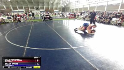 175 lbs Quarterfinals (8 Team) - Chad McConnell, New Jersey vs Brady Wight, California