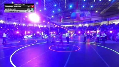 136 lbs Round Of 32 - Addyson Bowers, No Team vs Khloe Haneborg, 308 Wr Ac