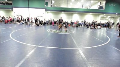 55 lbs Consi Of 4 - Logan Robinson, FL vs Madilyn Bauman, OH