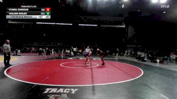 190 lbs 7th Place Match - Kyana Johnson, Fairfield vs Aislinn Ingles, Escalon