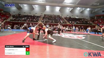 120 lbs Consolation - Katherine Lupardus, ALL AMERICAN WRESTLING CLUB vs Hazen Crank, R.A.W.