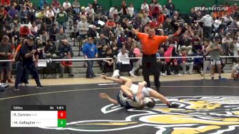 106 lbs Semifinal - Brandon Cannon, Wyoming Seminary vs Max Gallagher, Bayport-bluepoint