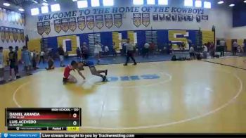 120 lbs Semifinal - Daniel Aranda, CFWA @ LHP vs Luis Acevedo, Gladiator