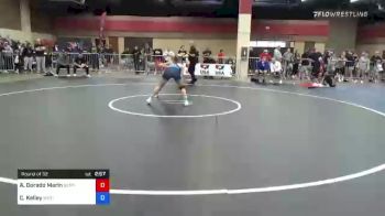 55 kg Round Of 32 - Adriana Dorado Marin, Army (WCAP) vs Caitlyn Kelley, Wisconsin