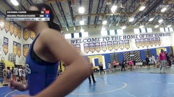 135 lbs Finals (2 Team) - Malia Rezac, Big Money Moving vs Arianna Garcia, Eagles WC