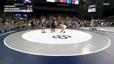 215 lbs Champ. Rd Of 128 - Jaxon Denney, CA vs Emmit Rivadeneira, ID