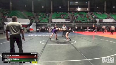 138 lbs Cons. Round 1 - Jackson Glenn, Springville vs Jaxson Thomas, Lincoln