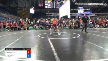 126 lbs Rnd Of 128 - Jacob Windsor, Missouri vs Easton Taylor, Kansas