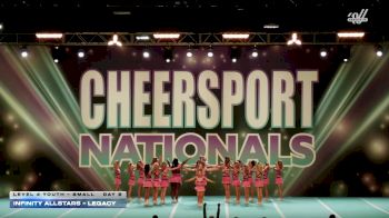Infinity Allstars - Legacy [2026 L4 Youth - Small Day 2] 2026 CHEERSPORT National All Star Cheerleading Championship