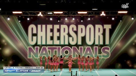 Infinity Allstars - Legacy [2026 L4 Youth - Small Day 2] 2026 CHEERSPORT National All Star Cheerleading Championship