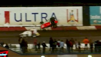Danny Sheridan Rides Up Billboards At Perris Auto Speedway