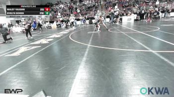 83-90 lbs Rr Rnd 5 - Maley Vaughn, Sperry Wrestling Club vs Evelyn Boren, Verdigris Youth Wrestling