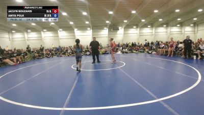 105 lbs Jaclyn Bouzakis, Pennsylvania Blue vs Aniya Polk, Ohio Blue