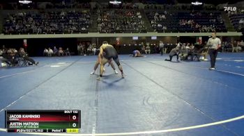 285 lbs Quarterfinal - Justin Matson, University Of Dubuque vs Jacob Kaminski, Eureka