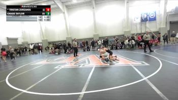 132 lbs Champ. Round 1 - Tristan Zorzakis, Corner Canyon vs Chase Taylor, Riverton