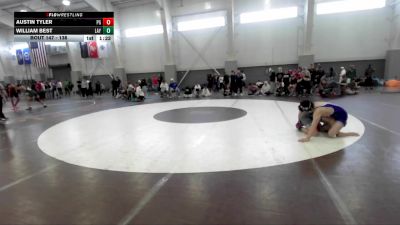 138 lbs Champ. Round 1 - Austin Tyler, Pleasant Grove vs William Best, Layton