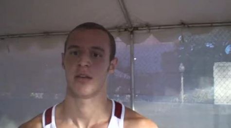 Austin Mudd through to the next round of 800m at 2012 NCAA D1 West Prelim