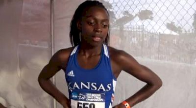 Diamond Dixon not short of breath after 400 at 2012 NCAA D1 West Prelims