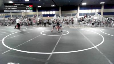 101 lbs Consi Of 32 #2 - Rebekah Ponce, Grindhouse WC vs Lailani Strong, Black Cat WC