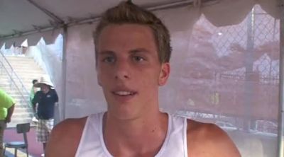 Kyle Thompson Moving on to second round of 800m at 2012 NCAA D1 West Prelim