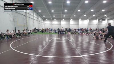 105 lbs Sarah Hammond, Utah vs Lydia Bagley, New Jersey