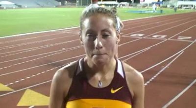 Meaghan Nelson After 10k at 2012 NCAA D1 West Prelim