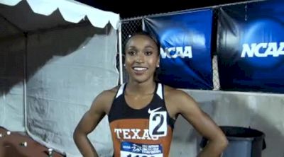 Kendra Chambers new to 800 with success after first round at 2012 NCAA D1 West Prelims