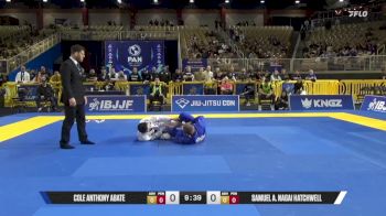 Samuel A. Nagai Hatchwell vs Cole Anthony Abate 2025 Pan Jiu Jitsu IBJJF Championship