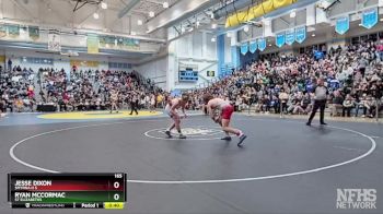 165 lbs 3rd Place Match - Ryan McCormac, St Elizabeths vs Jesse Dixon, Smyrna H S