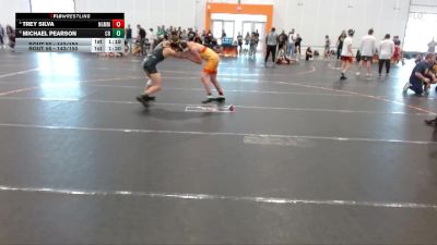 143/150 2nd Place Match - Trey Silva, Northeast Georgia Mat Monstars vs Michael Pearson, Carolina Reapers