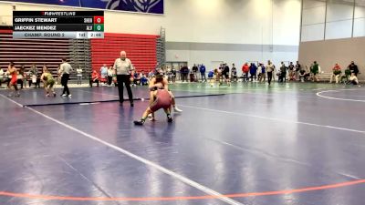 149 lbs Champ. Round 2 - Jaeckez Mendez, Alvernia University vs Griffin Stewart, Shenandoah University