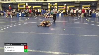 75 lbs Round Of 16 - Enzo Simon, Eagle WC vs Luke Harding, Canon-McMillan