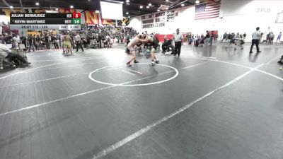 120 lbs Cons. Round 2 - Ethan Duenas, La Serna vs Kaysan Wagner, Adelanto