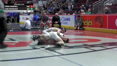 152 lbs Consi 2 - Owen Campbell, Plum vs Luke Hitchcock, Central Dauphin