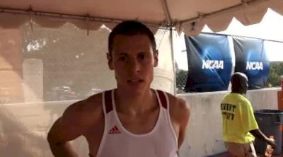 Rob Finnerty confidence in 1500 from good season at 2012 NCAA D1 West Prelims