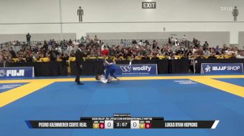 Pedro Kaemmerer Corte Real vs Lukas Ryan Hopkins 2026 IBJJF Jiu-Jitsu CON International