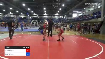 81 lbs Final - Asher Bacon, JJ Trained vs Connor Crum, South West Washington Wrestling