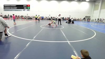 65 lbs Rr Rnd 1 - Benson Downey, Team Sniper - EL vs Kamden Maloney, TNWC Rideout - EL