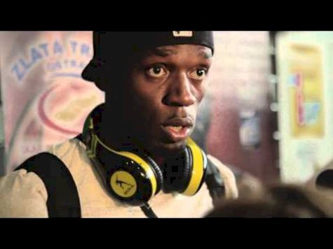 Usain Bolt arrives in Ostrava for 2012 Golden Spike Meeting