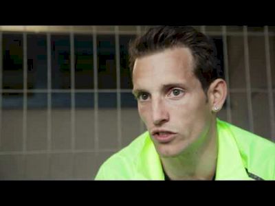 Renaud Lavillenie - interview after Ostrava Golden Spike 2012