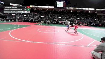 146 lbs Cons. Round 4 - Gabryel Brown, TRT1 vs Christopher Davidson, MDA3