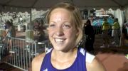 Amber Henry wins steeple with fractured collar bone at 2012 NCAA West Prelim