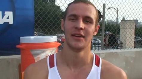 Austin Mudd Wisco frosh makes to NCAA 800 at 2012 NCAA West Prelim