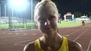 Caroline Hogardh NAU 3rd in steeple sec 3 at 2012 NCAA West Prelim